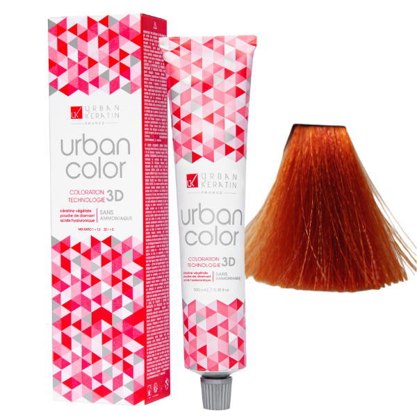 Coloration sans ammoniaque booster orange Urban Color URBAN KERATIN 100 ml