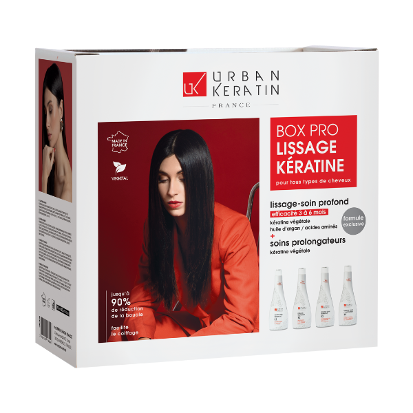 Box Pro Lissage Kératine URBAN KERATIN 400 ml