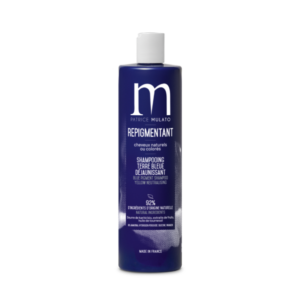 Shampooing Déjaunisseur Repigmentant Terre Bleue - 500ml - MULATO