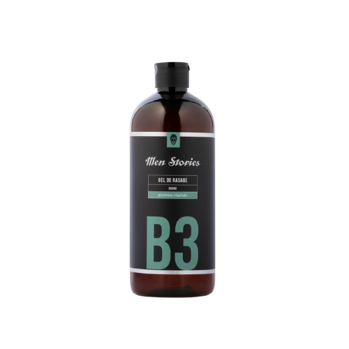 B3 Gel de Rasage - 750ml - MEN STORIES