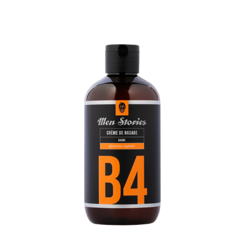 B4 Crème de Rasage - 250ml - MEN STORIES