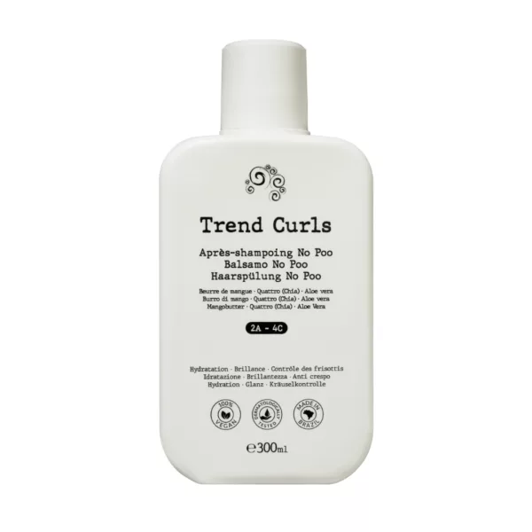 Après-shampoing No Poo - 2A-4C TREND CURLS-ECHO BRASIL 300ml